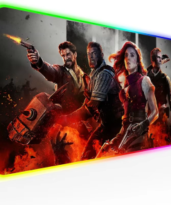 Mousepad XL Rasure Luces Led Rgb Con diseño