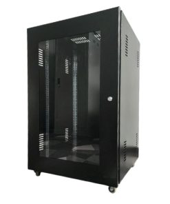 RACK GABINETE 18UR DE PISO CON 4 RUEDAS 60x80x90CM LIQUIDACIÓN