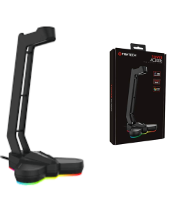 Soporte De Audífonos Fantech Ac3001s Rgb Gamer Usb