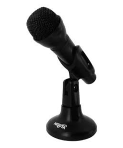 Microfono Para Pc Con Pedestal Dm-03 07-003 - Negro