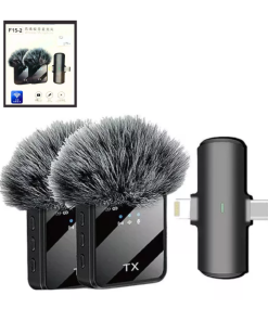 Microfonos Inalambricos Dual Para Crear Contenido Tipo C/ios